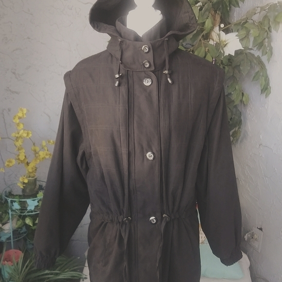 London Fog Jackets & Blazers - Vintage Black London Fog Coat Size Medium